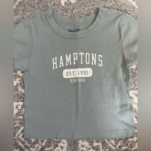 John Galt (brandy melville) hampton a baby tee